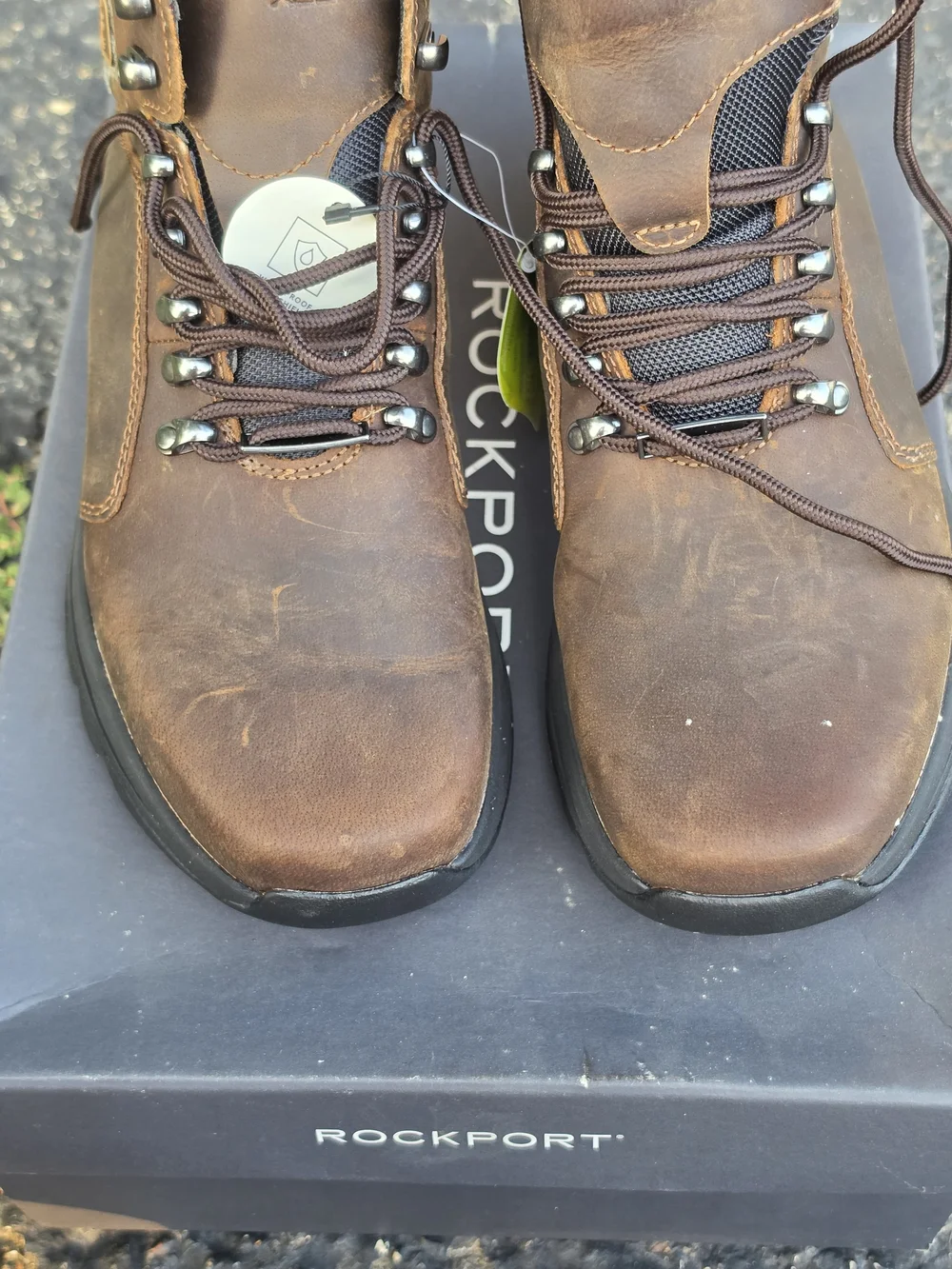 Rockport Men's Cold Springs Waterproof Elkhart Boot V74463 Chocolate